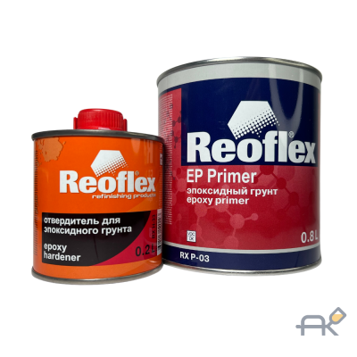 Грунт REOFLEX эпоксидный 0.8л 2К EP Primer серый с отвердителем 0.2л